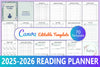 Editable Reading Planner