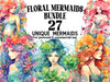 Floral Mermaids
