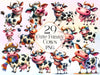 Funny Cows Cute Cow Farm Clipart Bundle