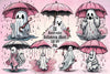 Halloween Ghost Clipart Bundle 4