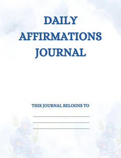 Daily Affirmations Journal KDP Planner - CraftNest - Digital Crafting and Art