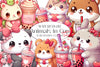 Cute Animals In Cup Clipart Bundle