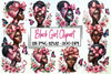 Black Girl Graphics Clipart Bundle