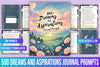 Dreams and Aspirations Planner