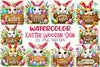 Easter Wooden Sign Clipart Bundle