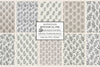 Botanical Ink Seamless Papers