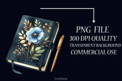 Rustic Cozy Autumn Clipart Bundle 2 - CraftNest - Digital Crafting and Art