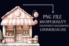 Retro 50s Christmas Clipart Bundle - CraftNest - Digital Crafting and Art