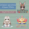 Quotes For Shirts Clipart Bundle