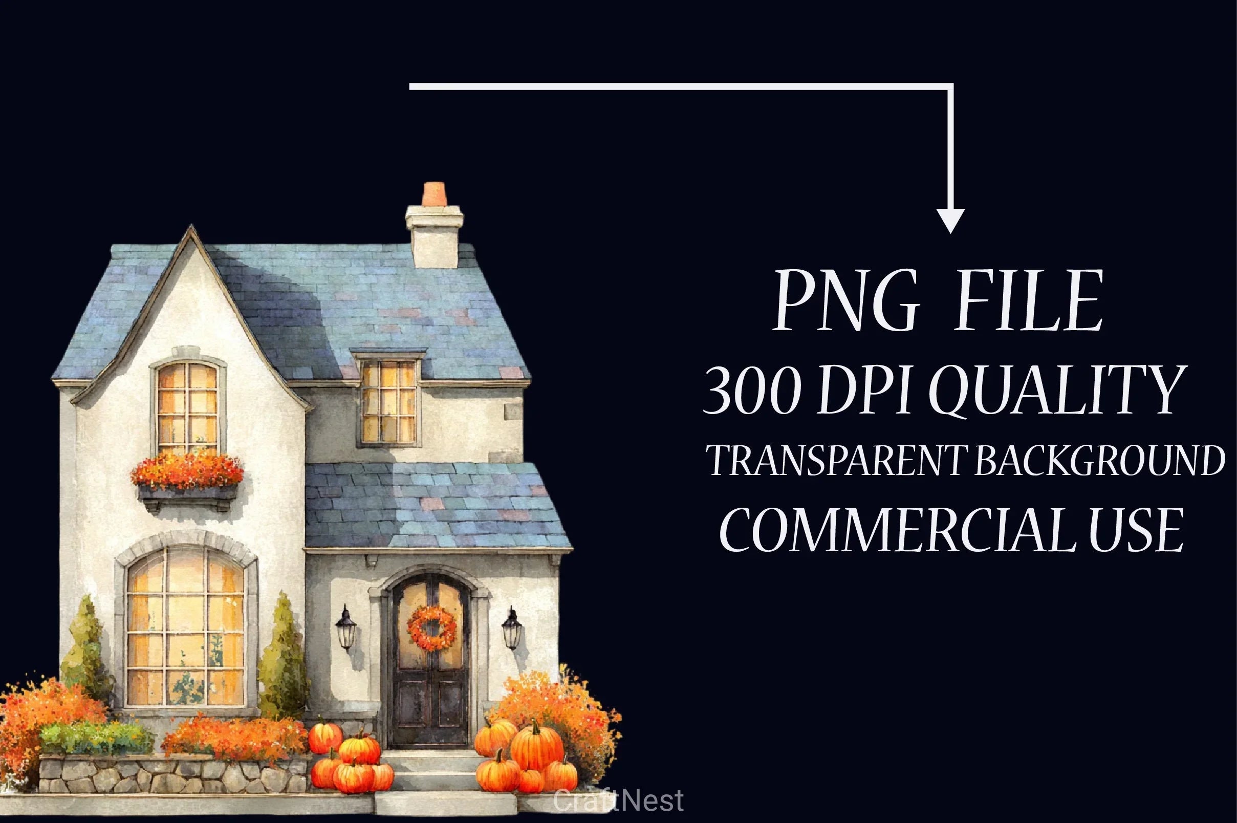 Burnt Orange Autumn Clipart Bundle 2 - CraftNest - Digital Crafting and Art