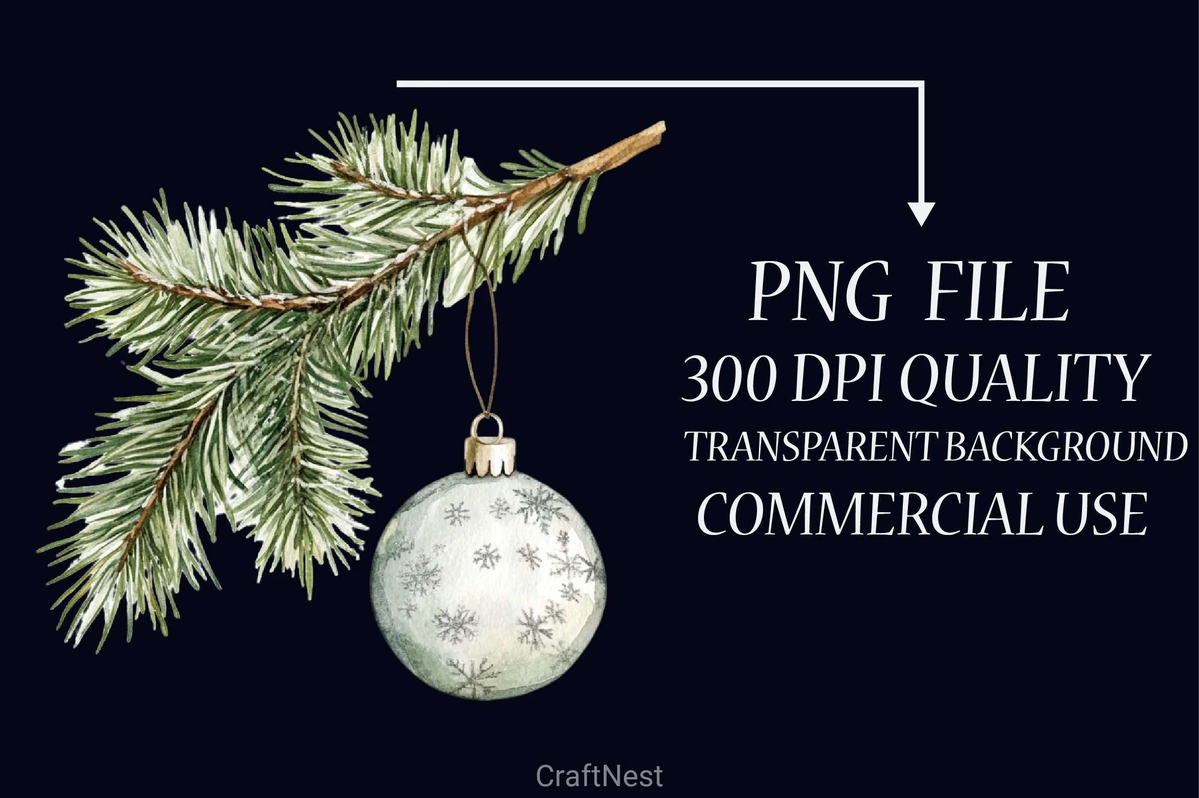 Cozy Rustic Christmas Clipart Bundle - CraftNest - Digital Crafting and Art