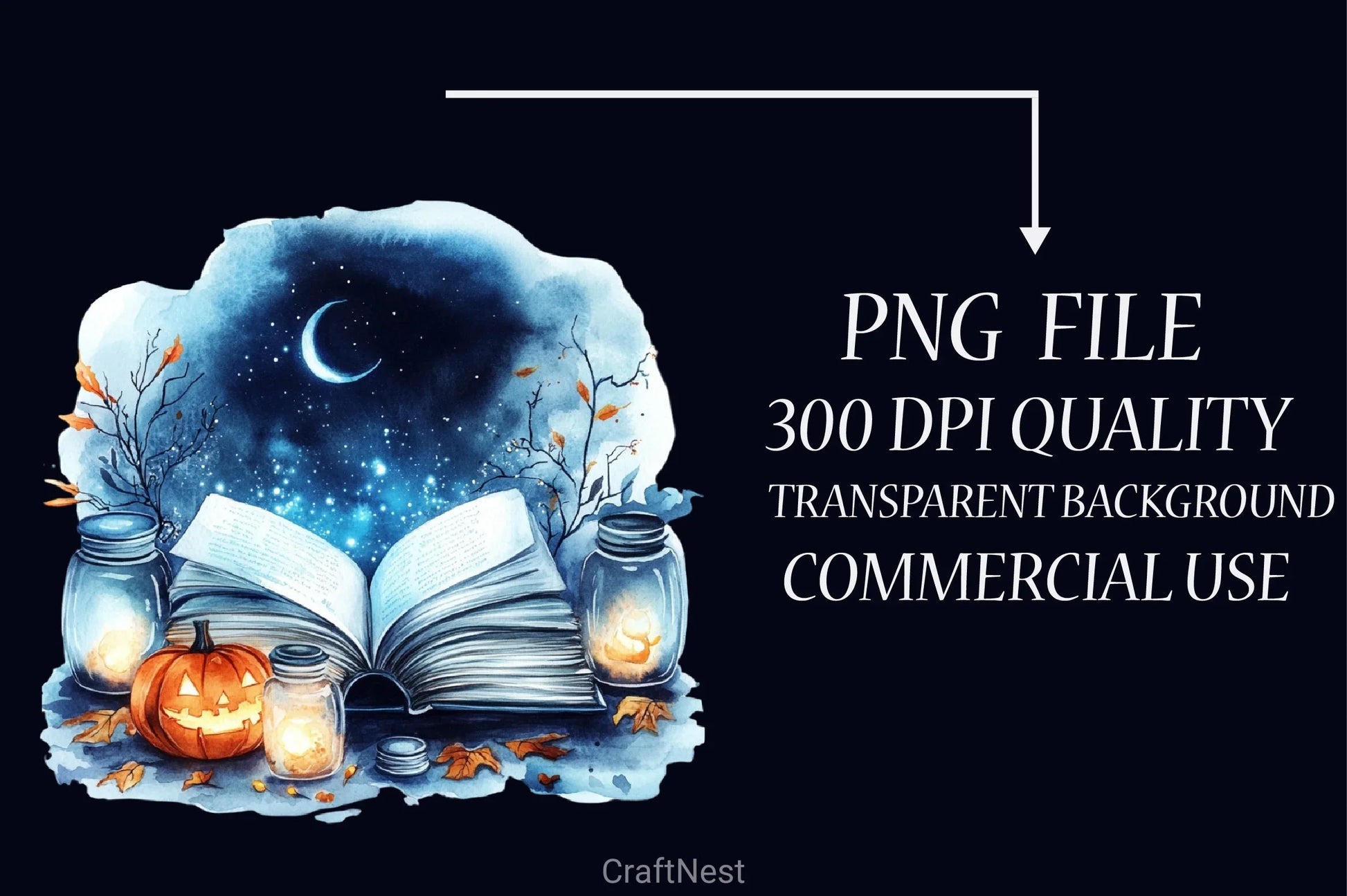 Classic Halloween Clipart Bundle - CraftNest - Digital Crafting and Art