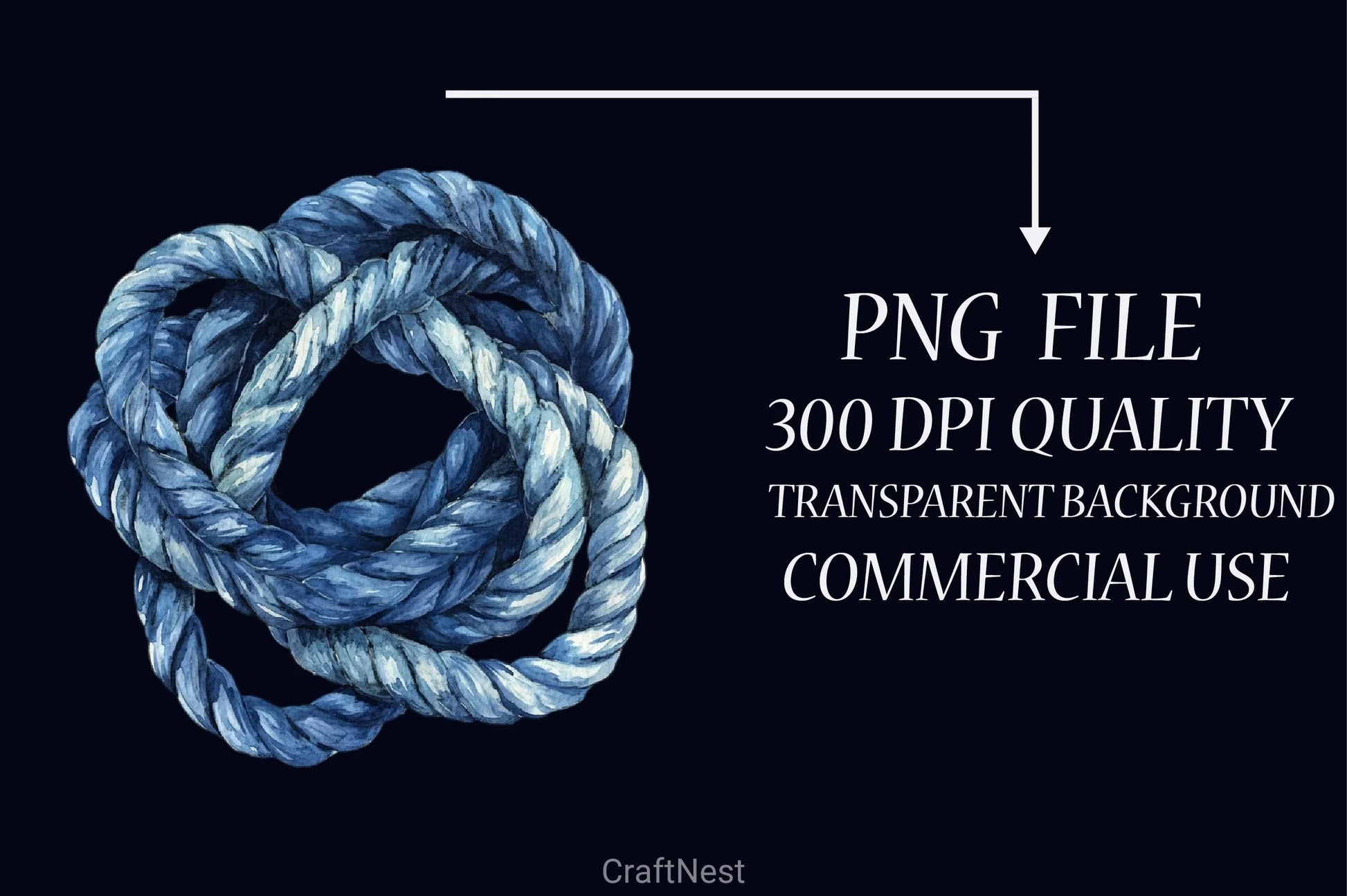 Blue Nautical Clipart Bundle  7 - CraftNest - Digital Crafting and Art