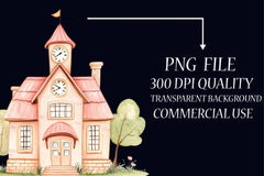 Kawaii School Clipart Bundle 7 - CraftNest - Digital Crafting and Art