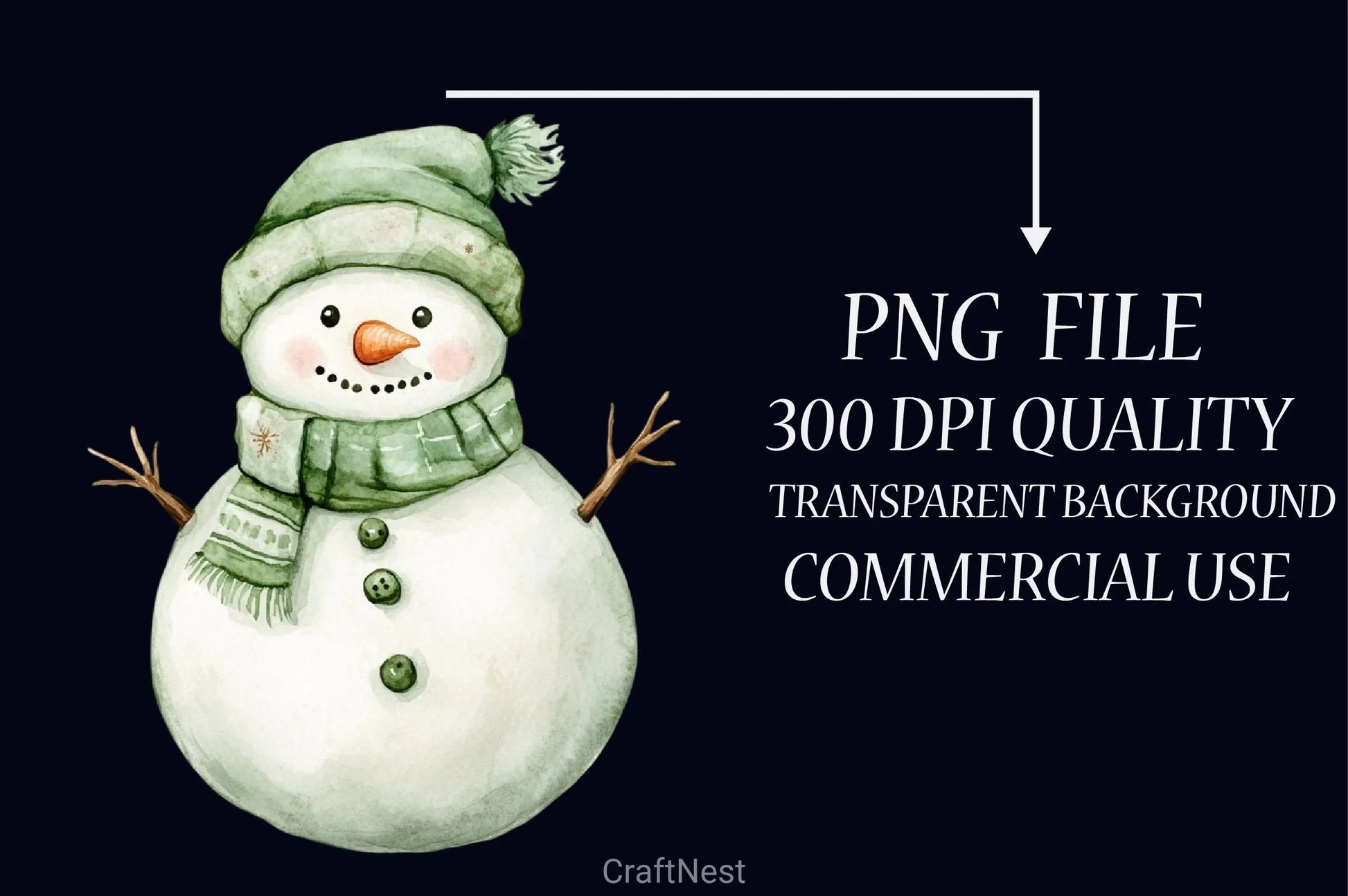 Christmas Wishes Clipart Bundle - CraftNest - Digital Crafting and Art