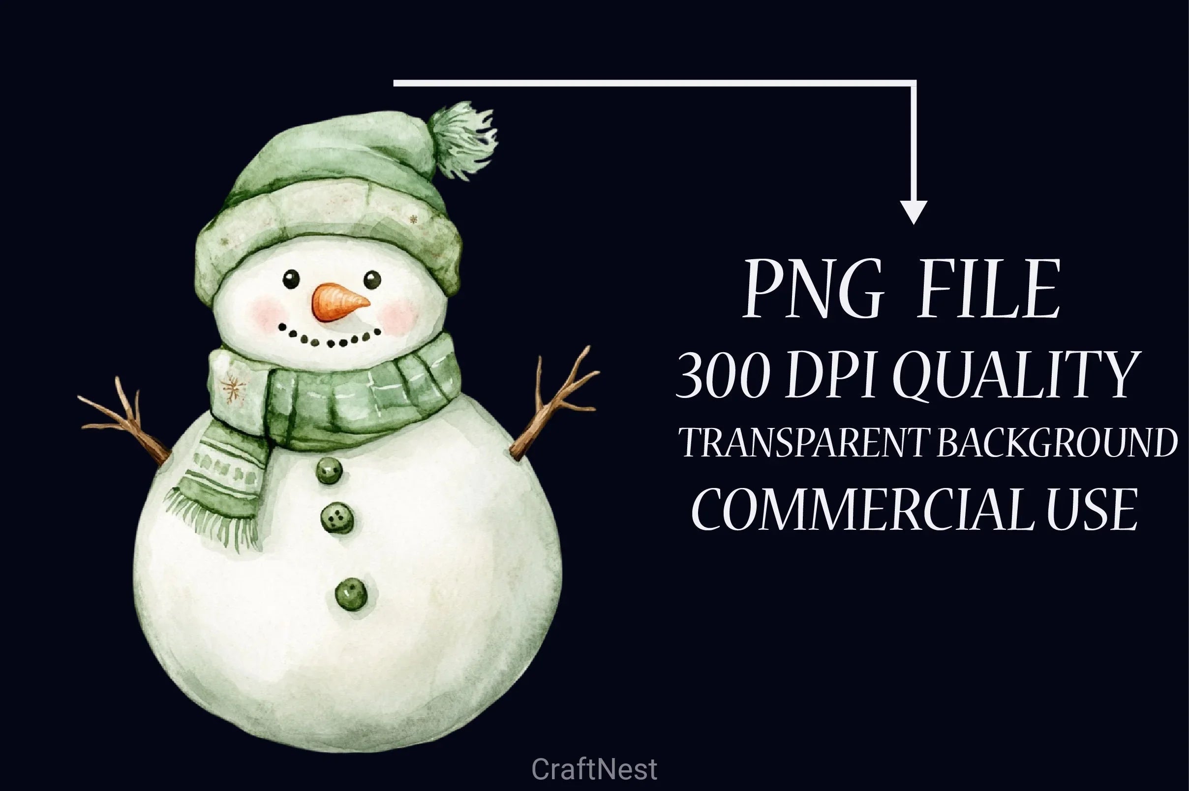 Christmas Wishes Clipart Bundle - CraftNest - Digital Crafting and Art