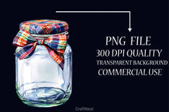 Plaid Autumn Clipart Bundle - CraftNest - Digital Crafting and Art