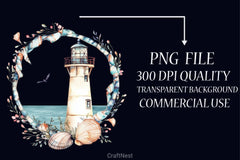 Coquette Coastal Fisherman Clipart Bundle - CraftNest - Digital Crafting and Art