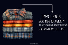 Winter Cabin Clipart Bundle - CraftNest - Digital Crafting and Art