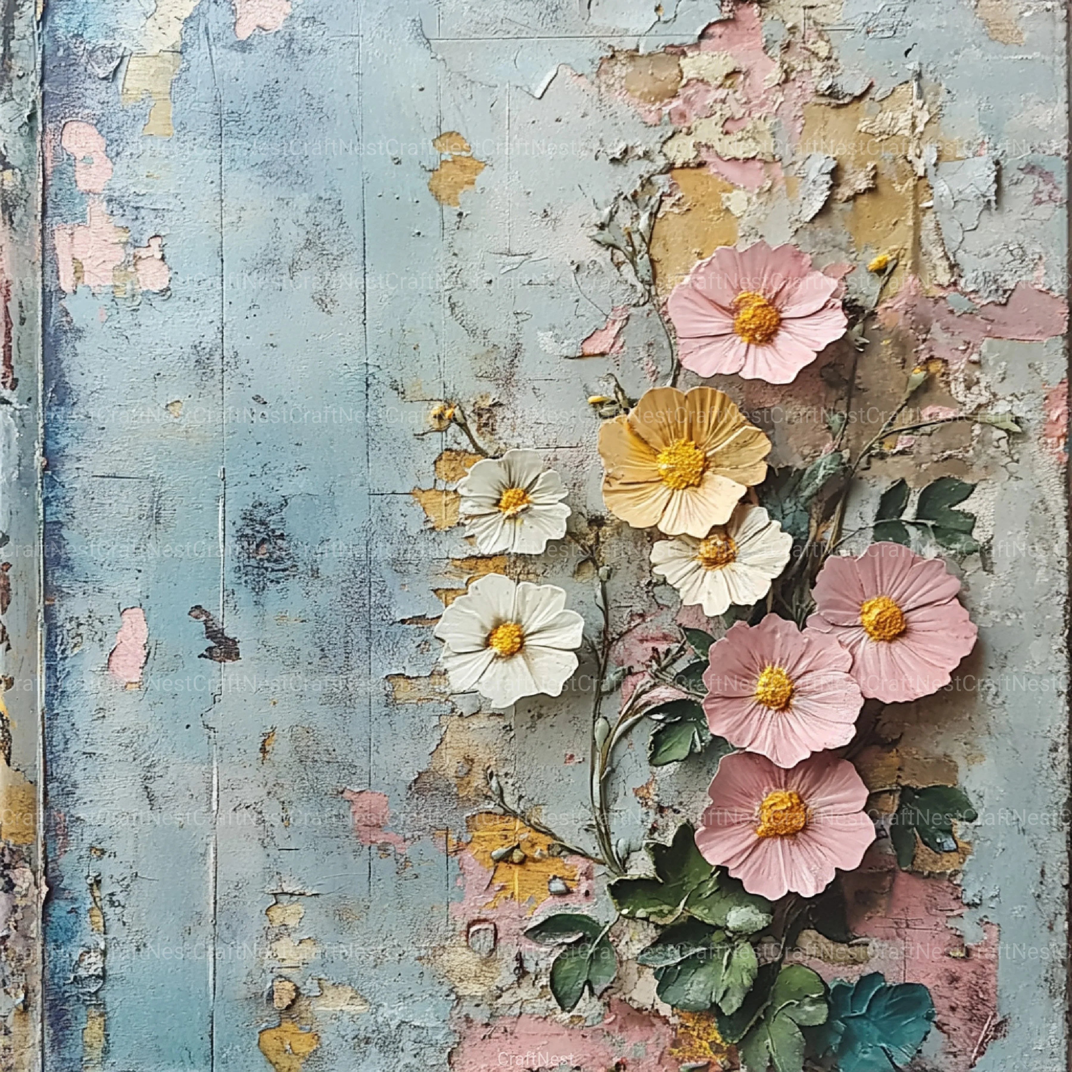 Pastel Garden Dreams Clipart Bundle - CraftNest - Digital Crafting and Art