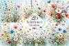 Wildflower Meadow Clipart Bundle 3