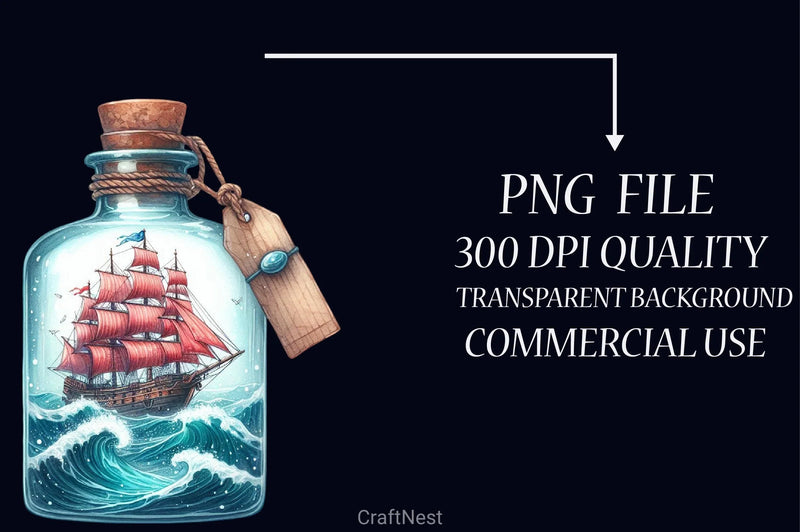 Nautical Decor Clipart Bundle - CraftNest - Digital Crafting and Art