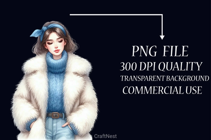 Blue Christmas Clipart Bundle 10 - CraftNest - Digital Crafting and Art