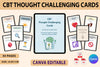CBT Thought Challenging Cards