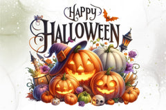 Cute Halloween Clipart Bundle 22 - CraftNest - Digital Crafting and Art