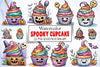Spooky Cupcake Clipart Bundle