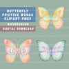 Butterfly Faith Clipart Bundle