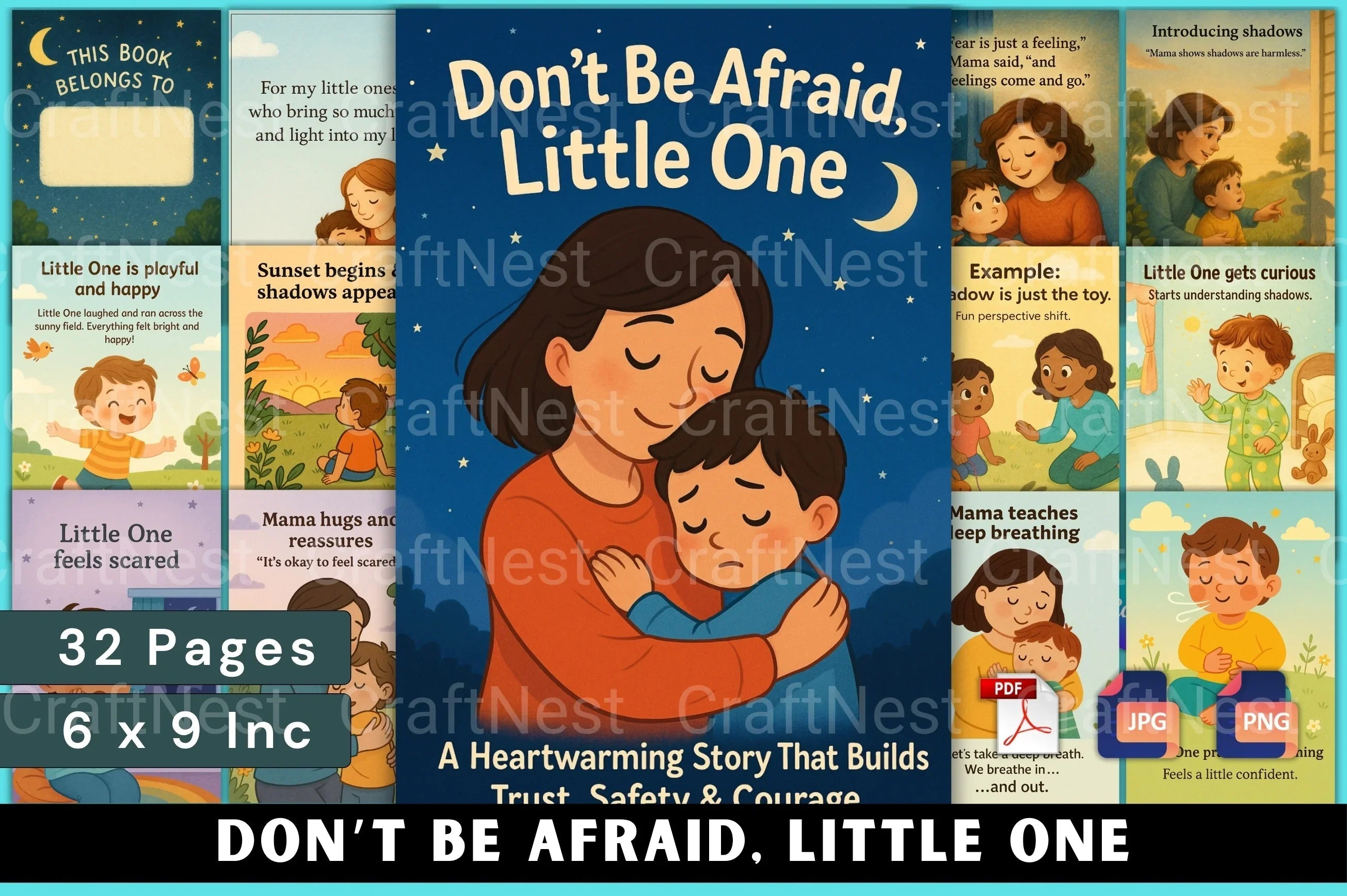 Don't Be Afraid, Little One - CraftNest - Digital Crafting and Art
