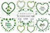 St Patricks Day Heart Frame Clipart Bundle 2