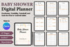 Editable Baby Shower Planner