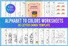 Alphabet to Colors Worksheets Guide