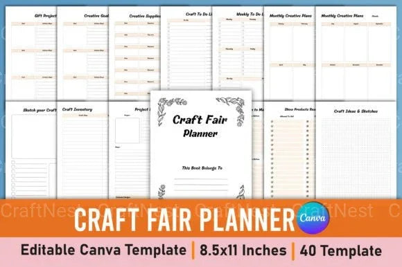 Craft Fair Planner Guide - CraftNest - Digital Crafting and Art