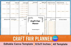 Craft Fair Planner Guide - CraftNest - Digital Crafting and Art