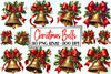 Christmas Bells Clipart Bundle