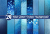 Blue Glitter Texture