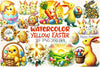 Yellow Easter Clipart Bundle