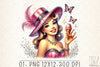 Mardi Gras Girl Clipart Bundle