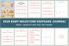 Baby Milestone Keepsake Journal