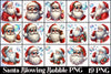 Santa Bubble Clipart Bundle