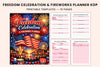Freedom Celebration Fireworks Planner