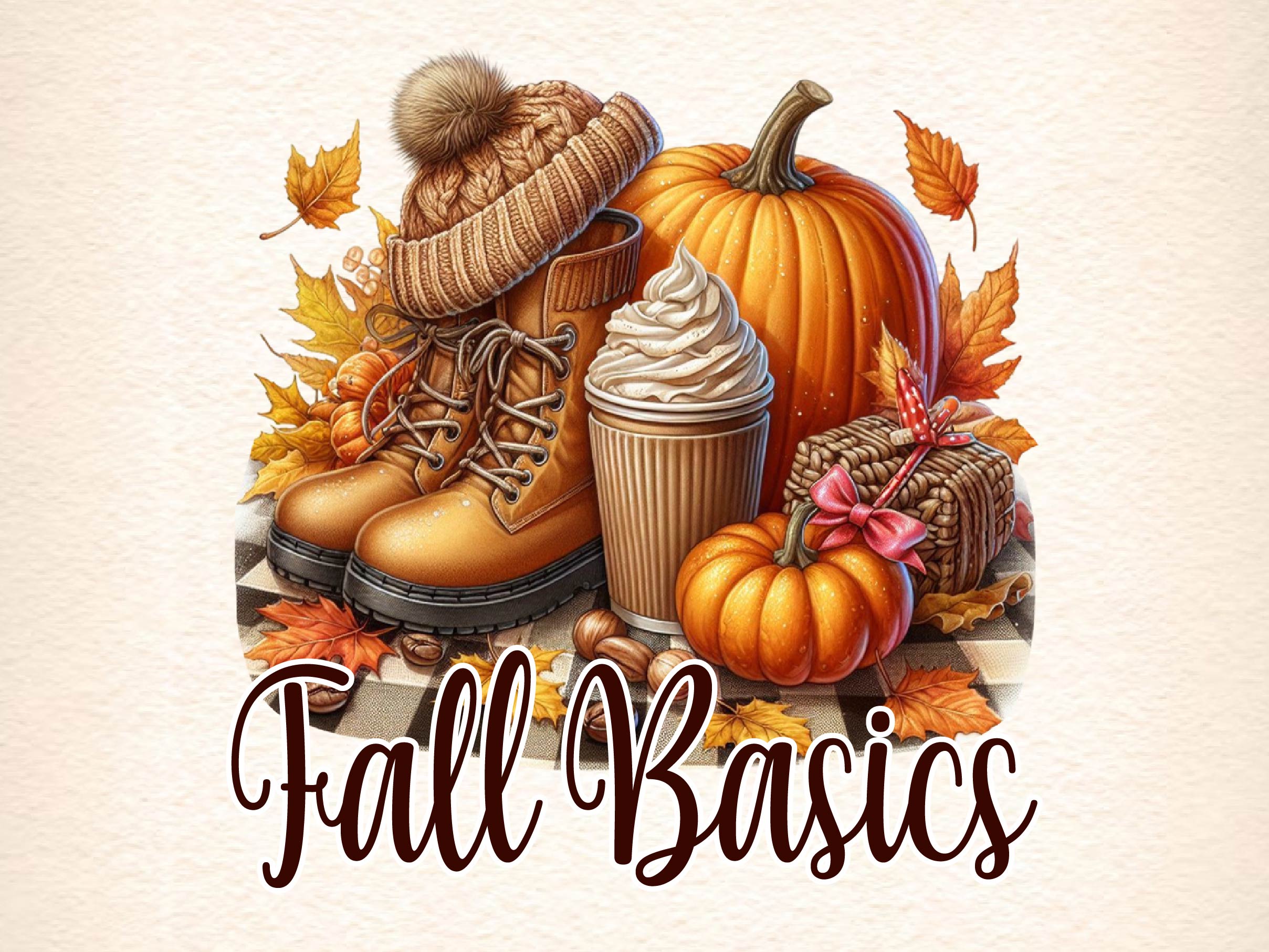 Fall Basics Fall Autumn Clipart Bundle