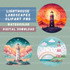 Lighthouses Updated Clipart Bundle