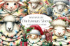 Christmas Sheep Clipart Bundle
