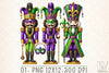 Nutcracker Mardi Gras Clipart Bundle