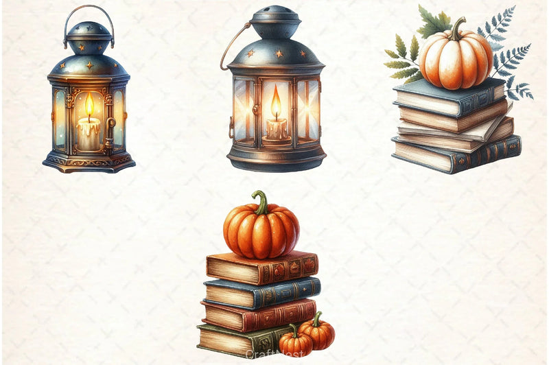 Autumn Clipart Bundle 10 - CraftNest - Digital Crafting and Art