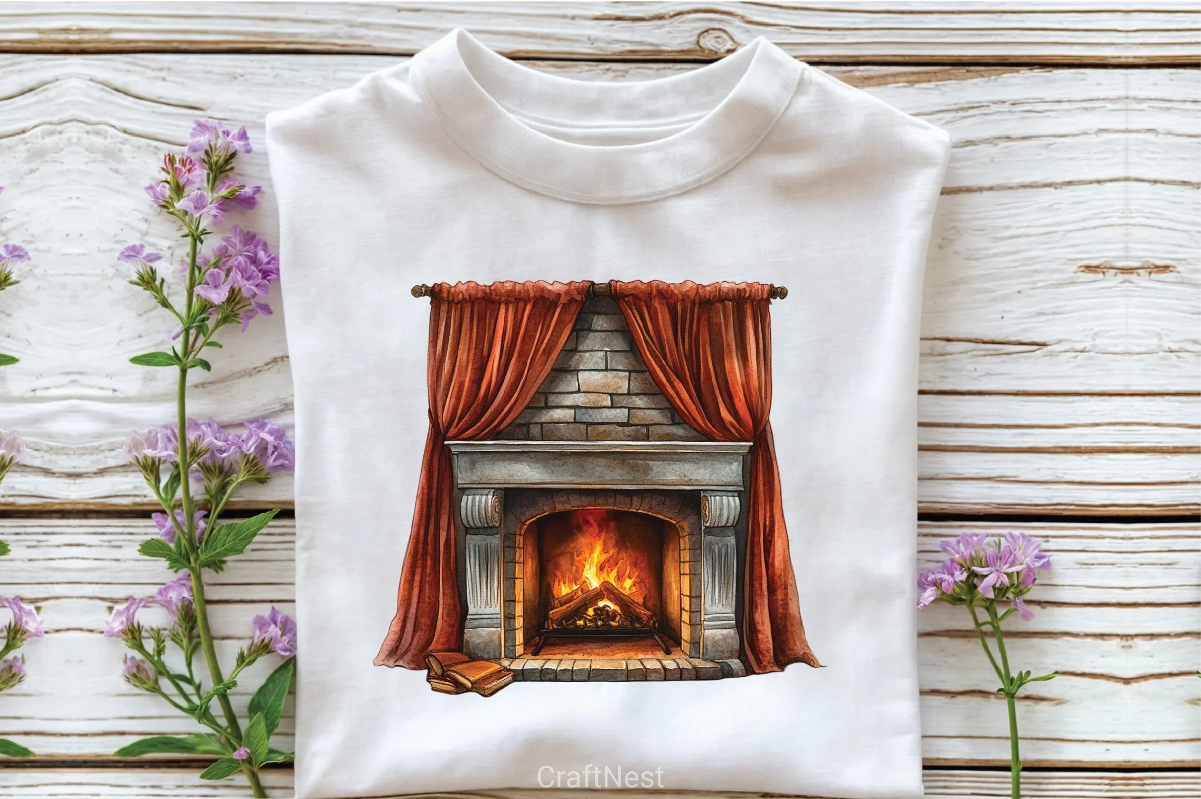 Burgundy Autumn Clipart Bundle 5 - CraftNest - Digital Crafting and Art